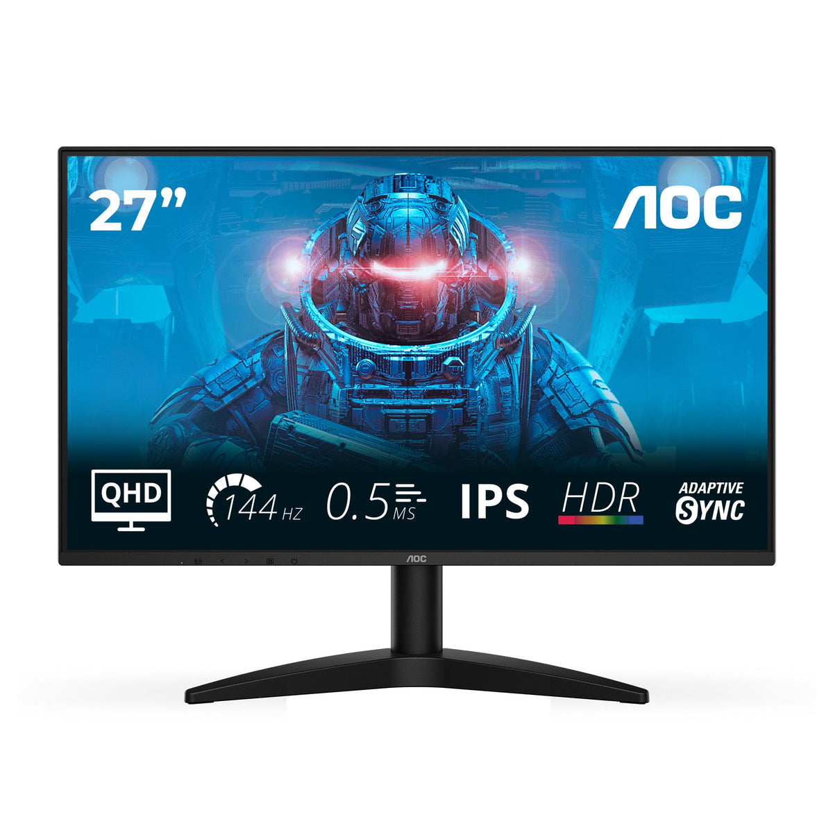AOC Q27B36X 27" QHD 144Hz IPS HDR10 Monitor DP HDMI