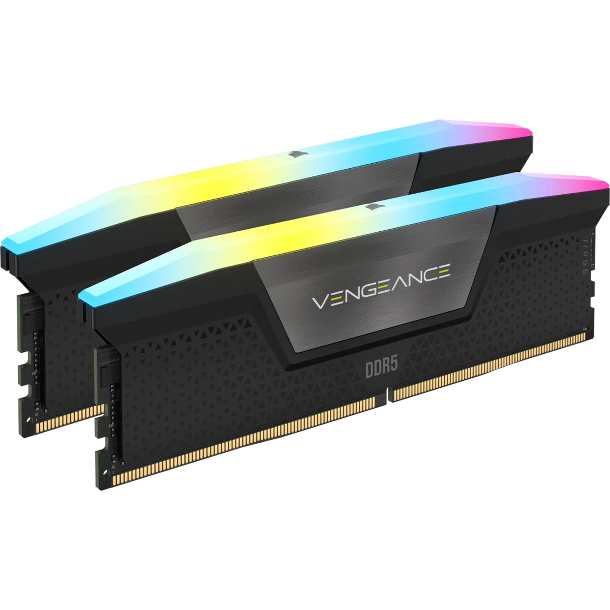 Corsair Vengeance RGB 32GB (2x16GB) DDR5 DRAM 6000MT/s CL38 Memory Kit — Black tl:bd8cd019