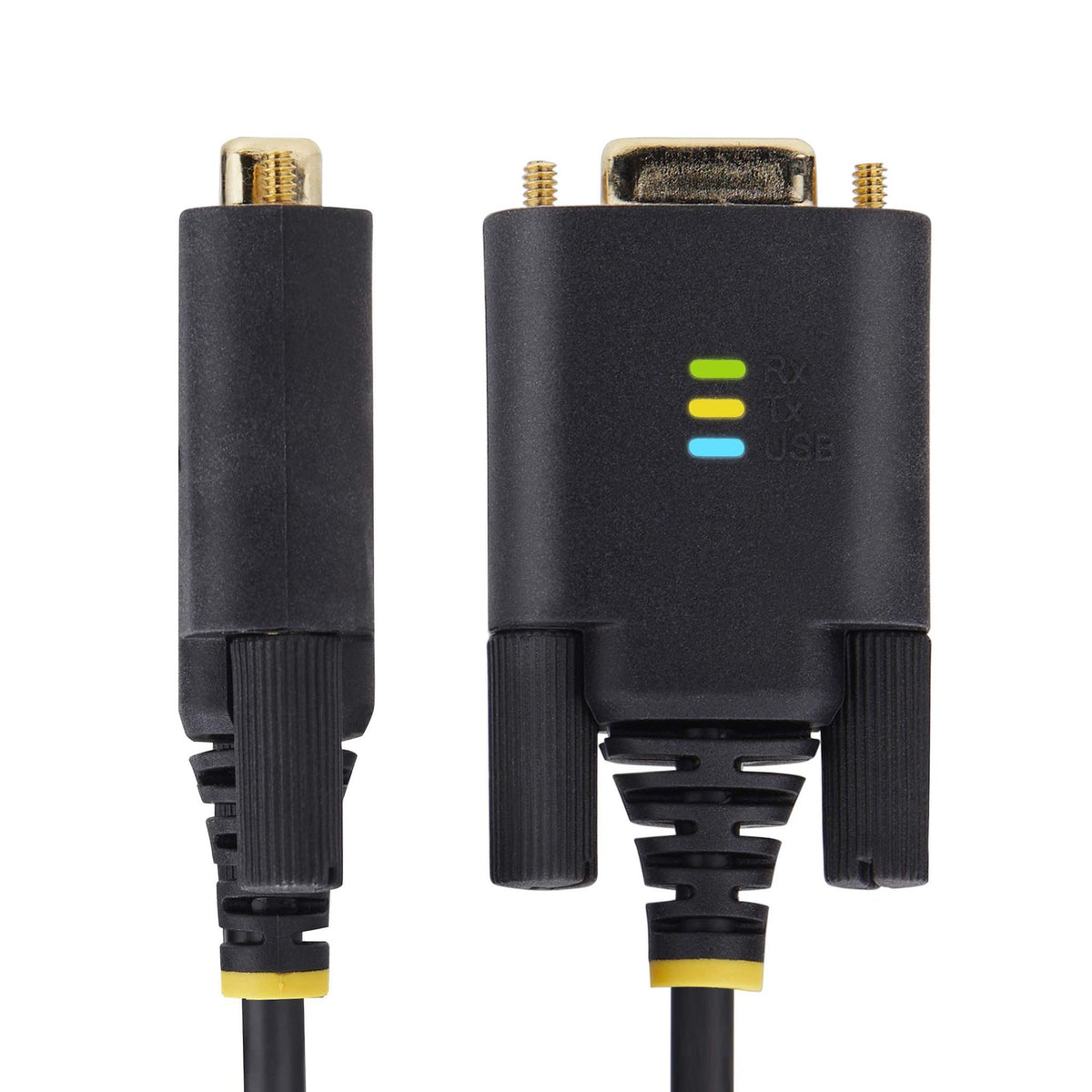 StarTech 2m USB to Serial Adapter Cable FTDI DB9 RS232 COM Retention
