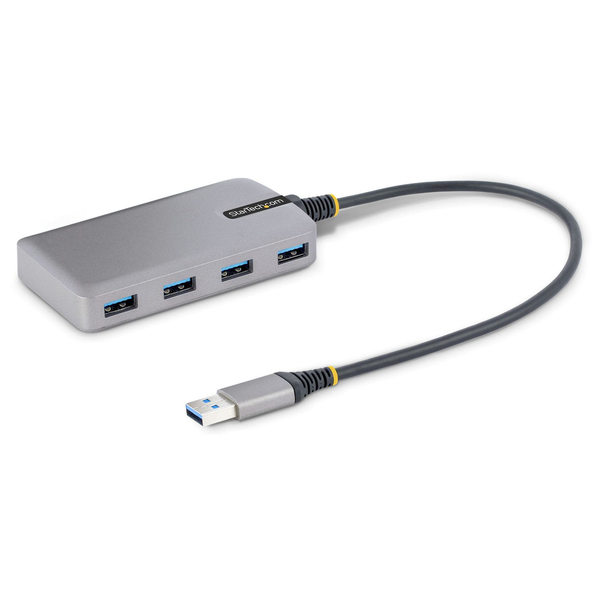 StarTech.com USB Hub - USB 3.2 (Gen 1) Type A - Portable - Space Gray - UASP