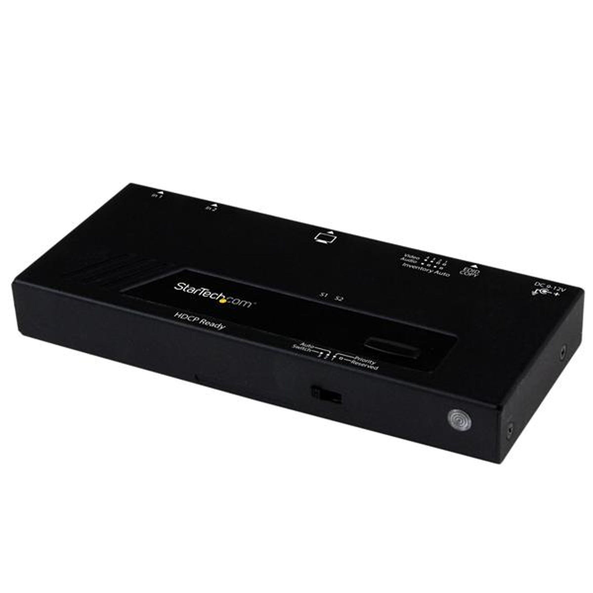 StarTech.com Audio Video Switchbox 2 HDMI In 1 HDMI Out Full HD Cable
