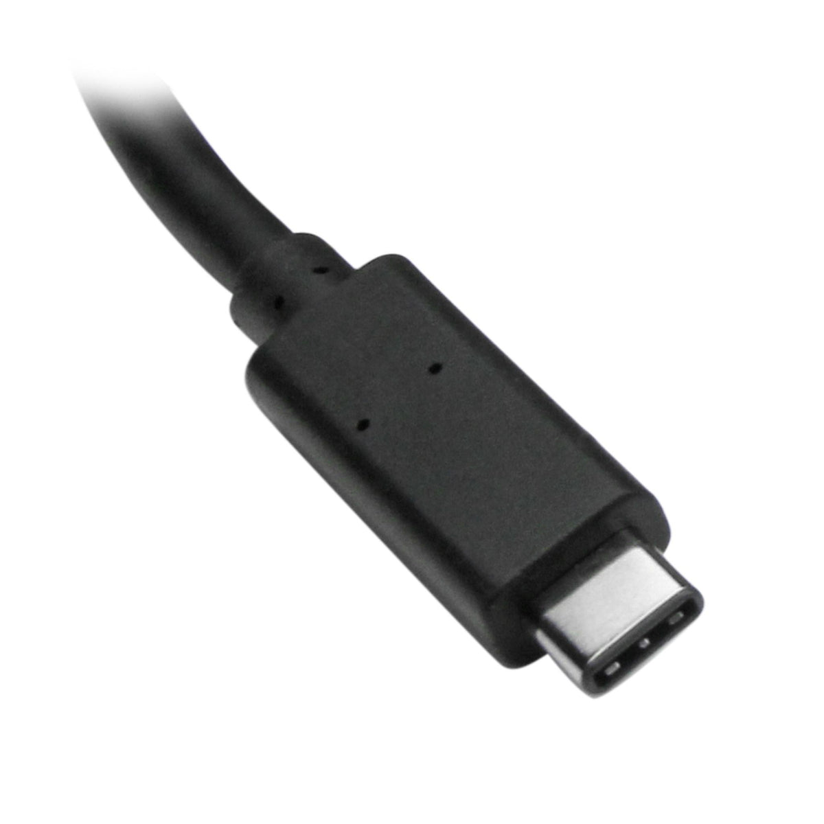 StarTech USB-C Combo Hub 3 USB 3.0 Ports 1 Ethernet Port Black