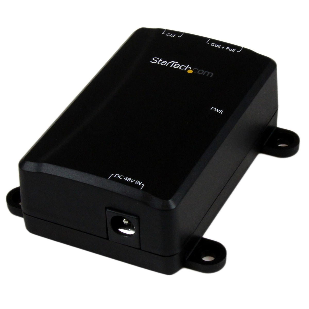 StarTech.com PoE+ Injector 1 Port Gigabit Wall-Mountable PoE/PSE 802.3at/af
