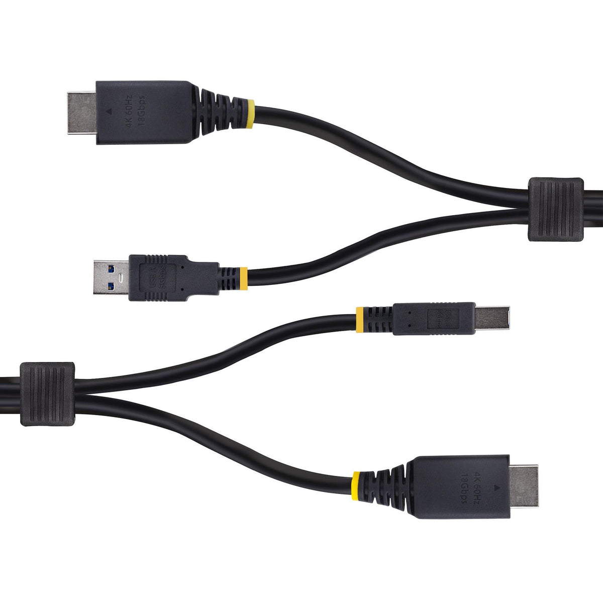 StarTech.com 3m HDMI USB 5Gbps KVM Cable 4K 60Hz
