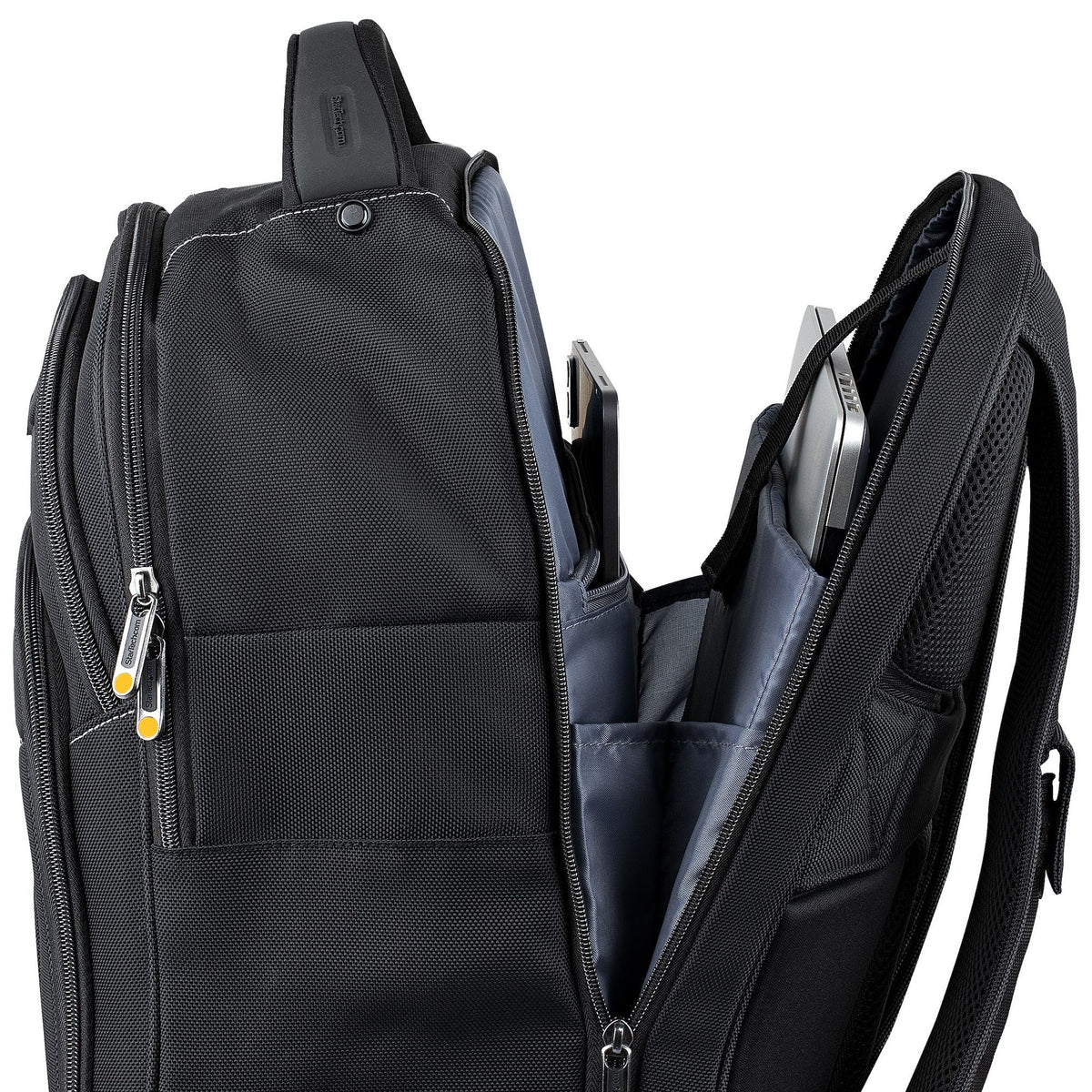 StarTech.com 17.3" Laptop Backpack with Removable Case - 1680D Nylon Ballistic