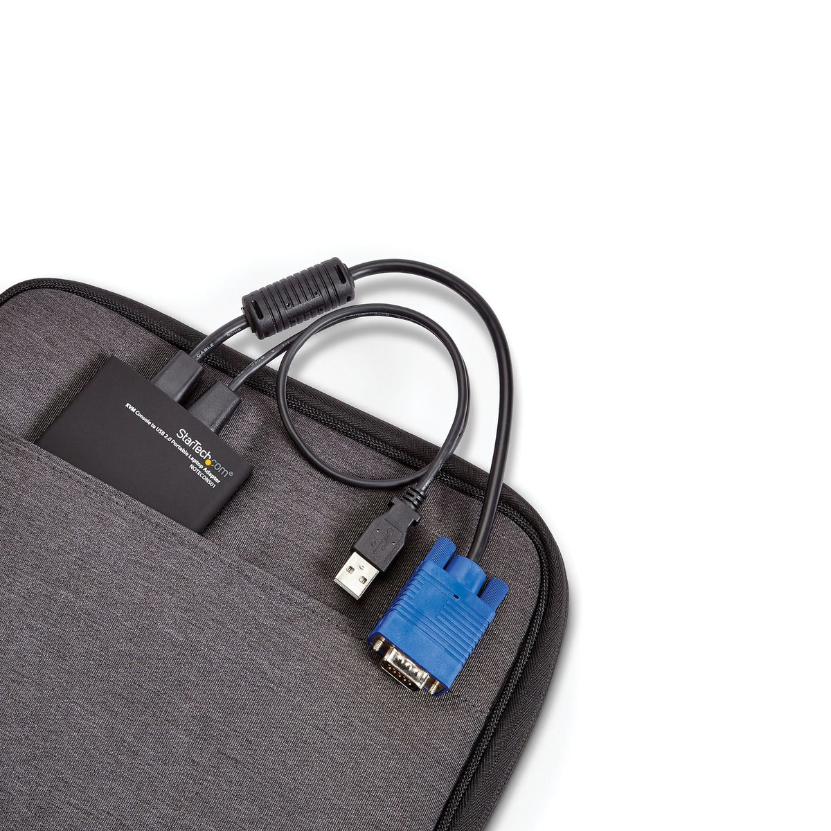 StarTech KVM Console to USB 2.0 Portable Laptop Adapter TAA