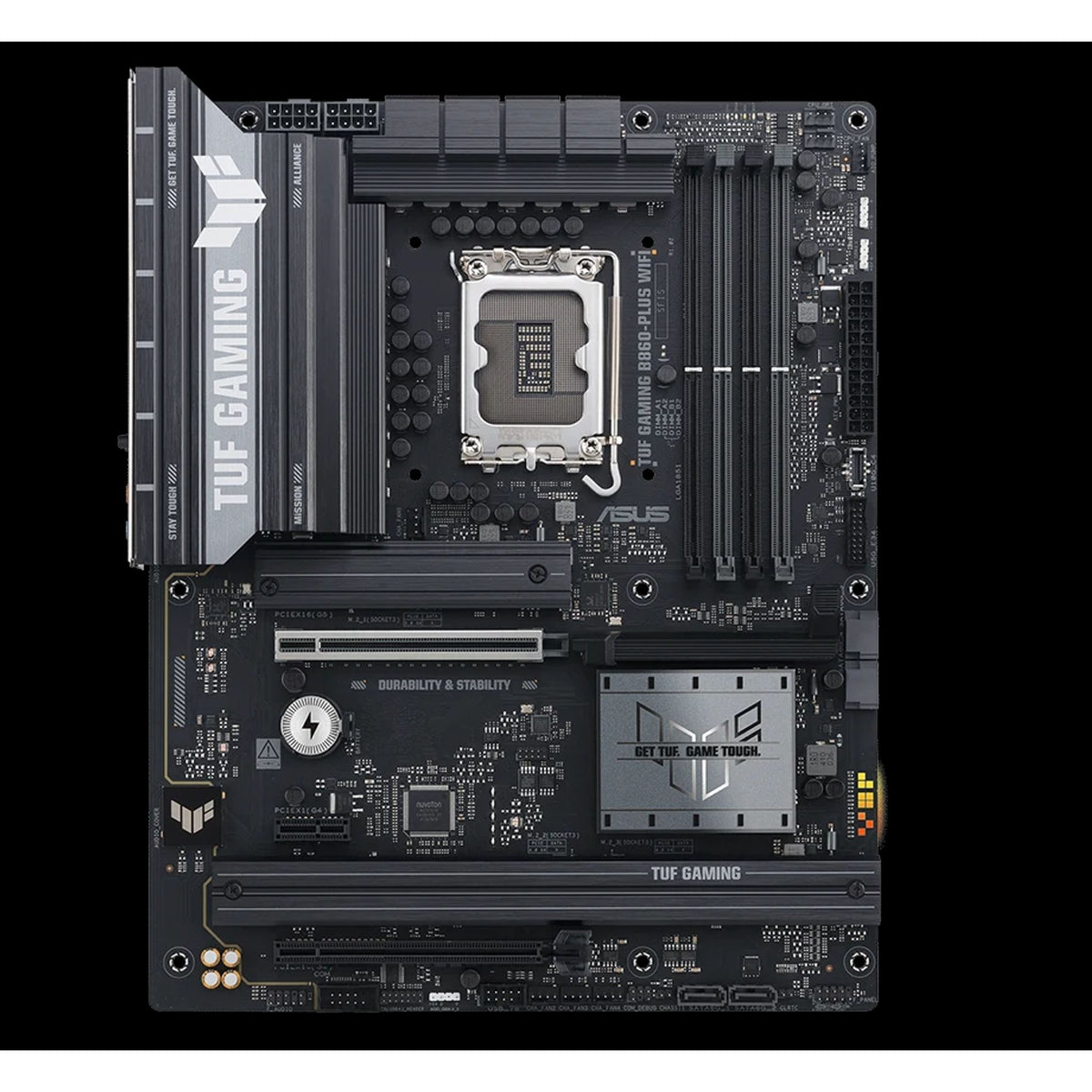 ASUS TUF GAMING B860-PLUS WIFI LGA1851 DDR5 256GB 3x M.2 WiFi 7 ATX Motherboard tl:9fc70a14