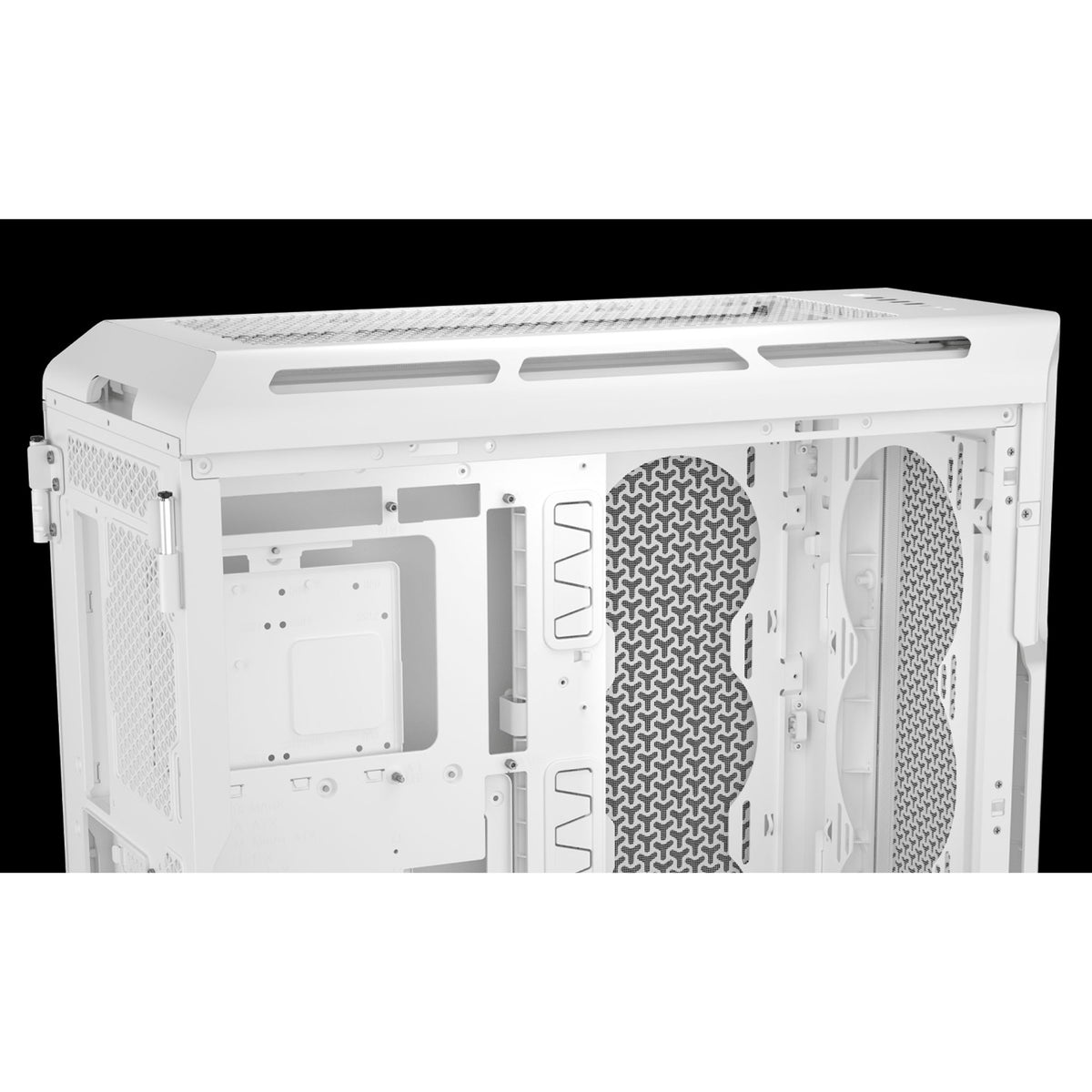 Corsair 5000T Mid-Tower High-Performance PC Case - White ATX 450mm GPU 250mm ... tl:29e27415