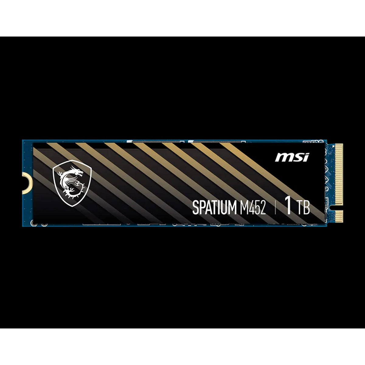 MSI SPATIUM M452 500GB M.2 2280 PCIe Gen4x4 NVMe 1.4 3D NAND 3600/3100 MB/s tl:be1136e7