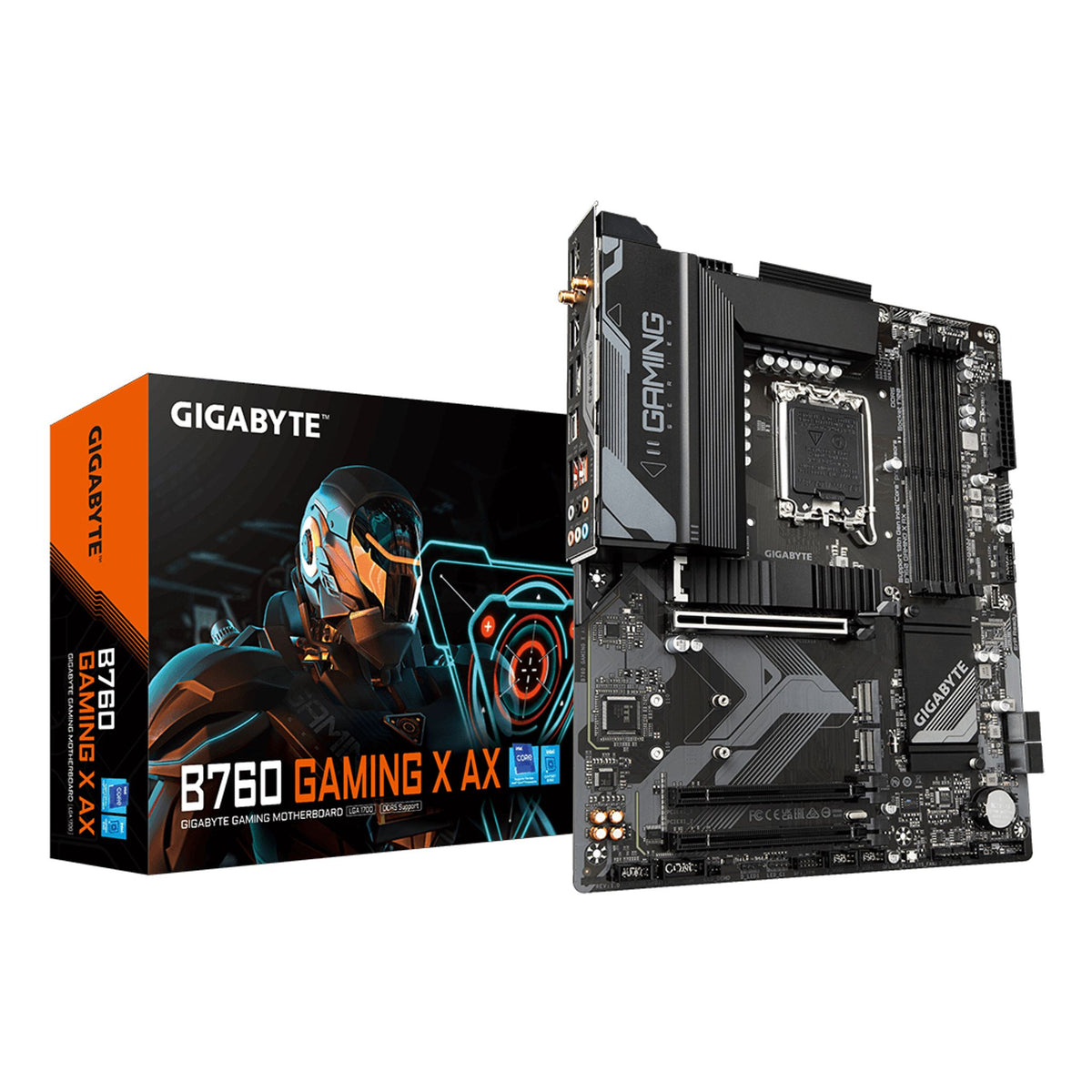 Gigabyte B760 Gaming X AX Intel LGA 1700 ATX Motherboard 4x DDR5 128GB 3x M.2 tl:cbdd785d