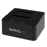 StarTech.com Dual-Bay USB 3.0 eSATA SATA/600 Hard Drive Dock Black