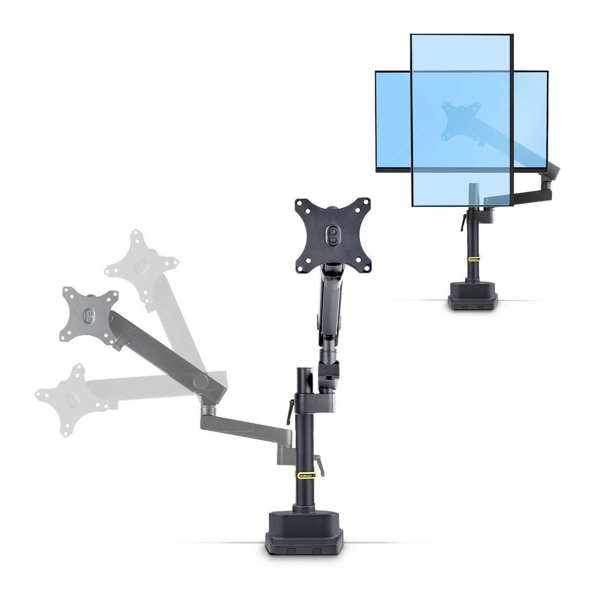StarTech.com Desk Mount Arm 40" 8kg C-Clamp/Grommet VESA 75x75/100x100