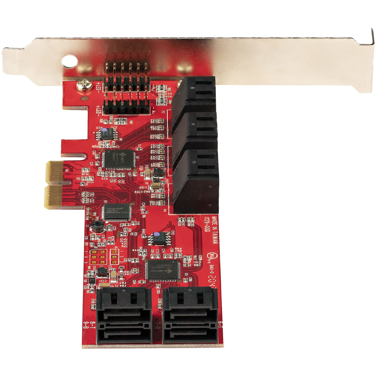 StarTech SATA Controller PCI Express x2 10 Internal SATA Ports PC Mac Linux
