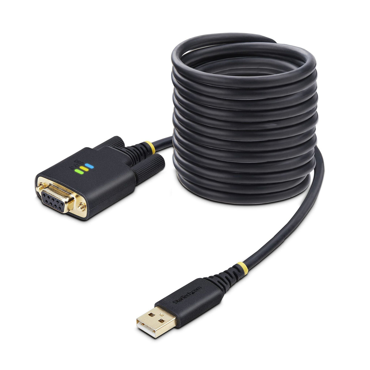 StarTech USB to Null Modem Serial Adapter 3m FTDI RS232 DB9