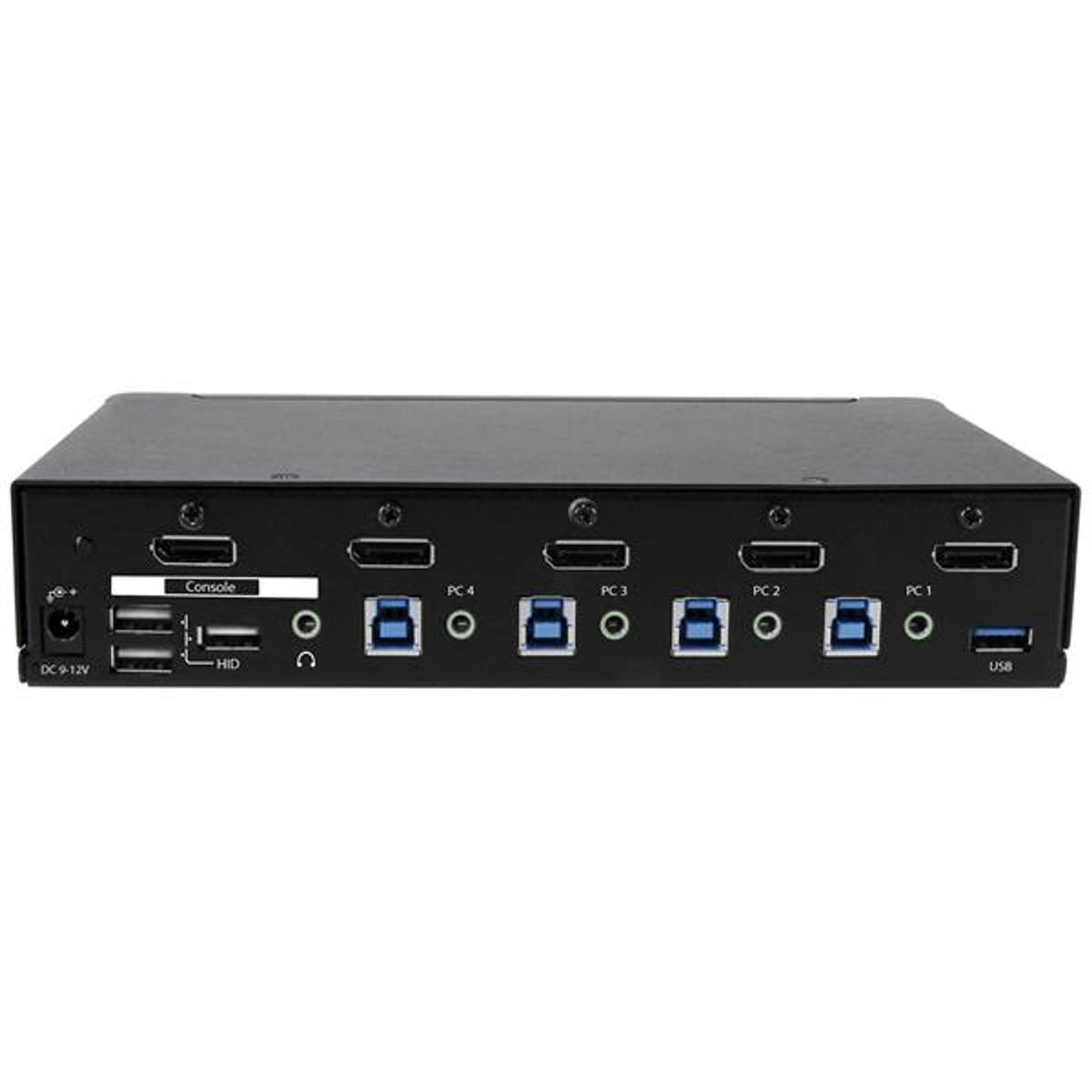 StarTech.com SV431DPU3A2 4-Port DisplayPort KVM Switch with Audio and USB 3.0