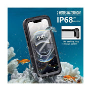 USP Apple iPhone SE (3rd 2nd Gen) and iPhone 8/7 Waterproof Case - Black Mili...