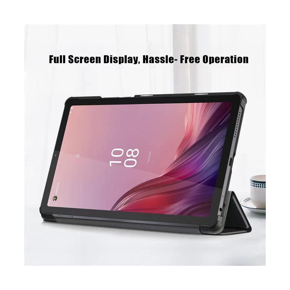 USP Lenovo Idea Tab Pro 12.7" Folio Case Black Anti-Scratch Microfiber Interior PU Leather
