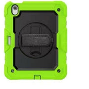 USP Rugged Apple iPad 11" A16 11th/10th Gen Case Green Kickstand Strap Dropout