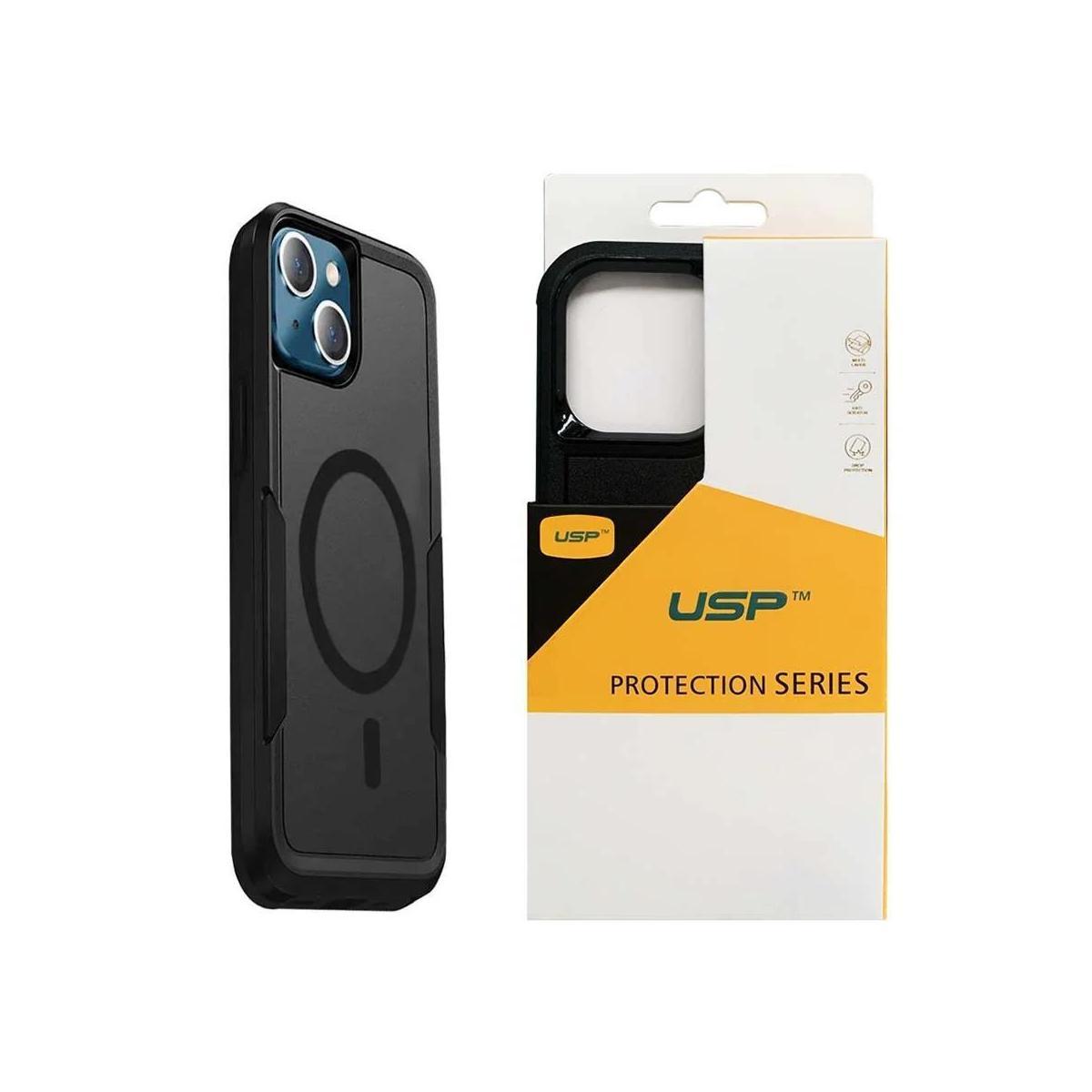 USP Rugged iPhone 16 Pro Max 6.9" Armor Light Case with MagSafe Black