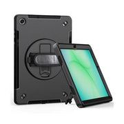 USP Samsung Galaxy Tab A9+ (11") Case Black Kickstand Strap DropoutProof
