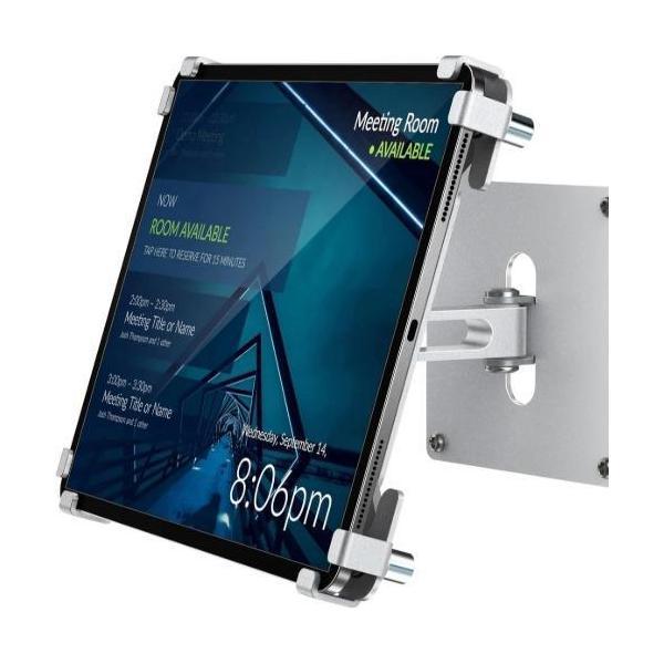 USP Universal Anti Theft iPad Tablet Wall Mount Silver 360 Rotation 9.7 13