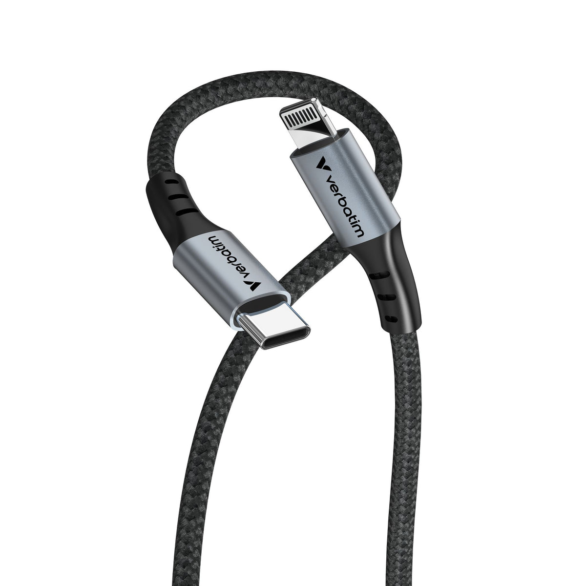 Verbatim 1.22m USB-C to Lightning Data Cable Black