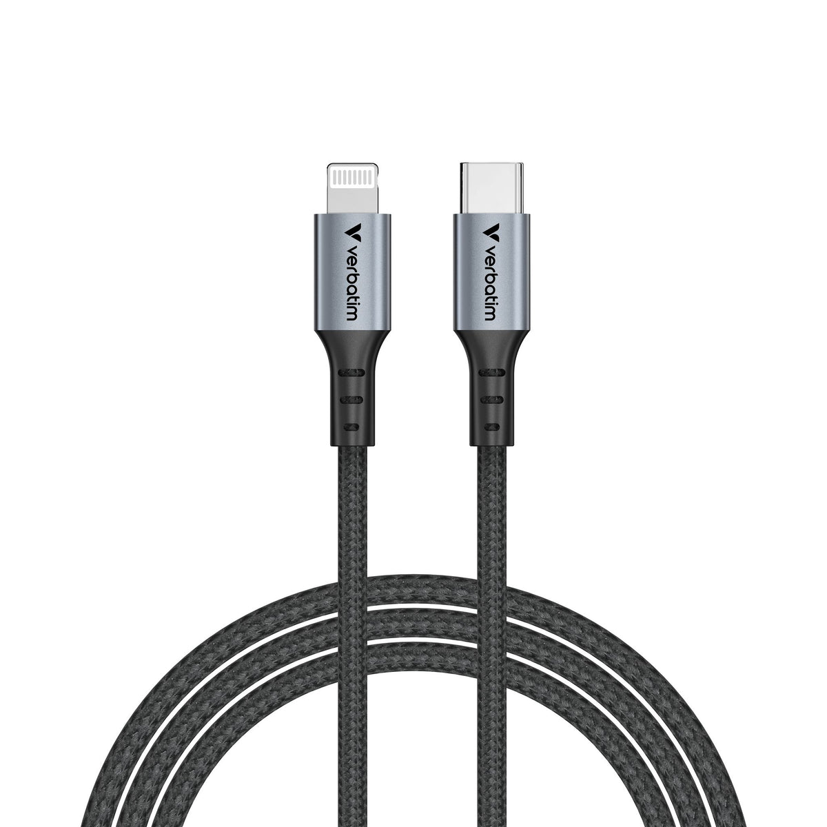 Verbatim 1.22m USB-C to Lightning Data Cable Black