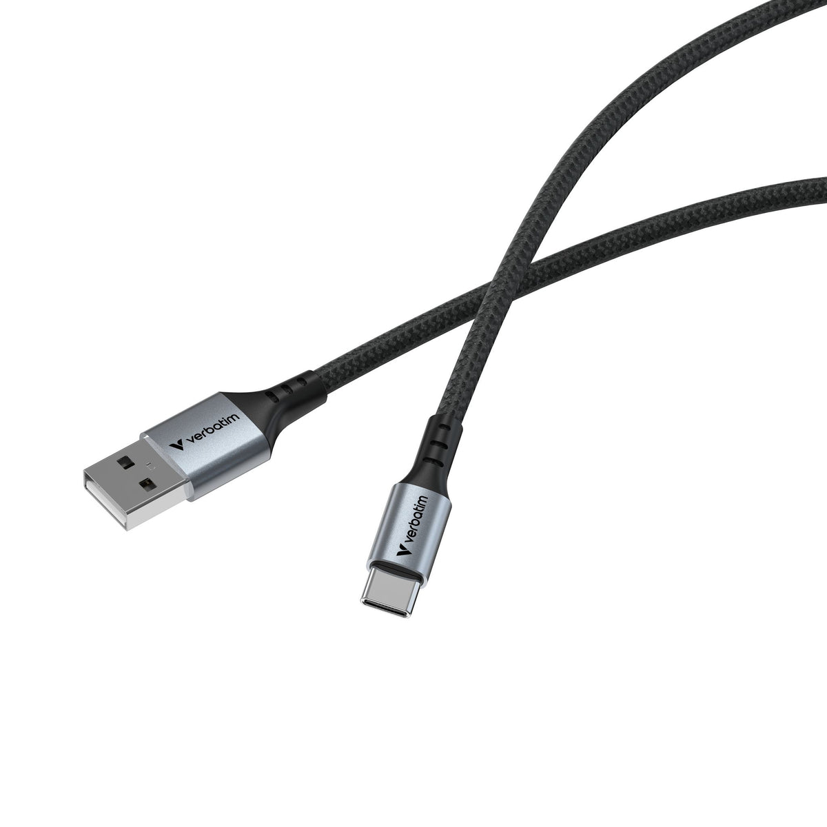 Verbatim 1.22m USB-C to USB-A Data Cable Black