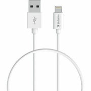 Verbatim 1.5m Lightning to USB-A Data Cable White