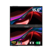 Verbatim 15.6" USB-C Full HD IPS Dual Monitor HDMI