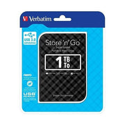 Verbatim 1TB 2.5" USB 3.0 Black Store'n'Go HDD Grid Design Ultra Portable High Speed