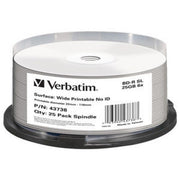 Verbatim BD-R 25GB 6x Blu-ray Disc Printable White
