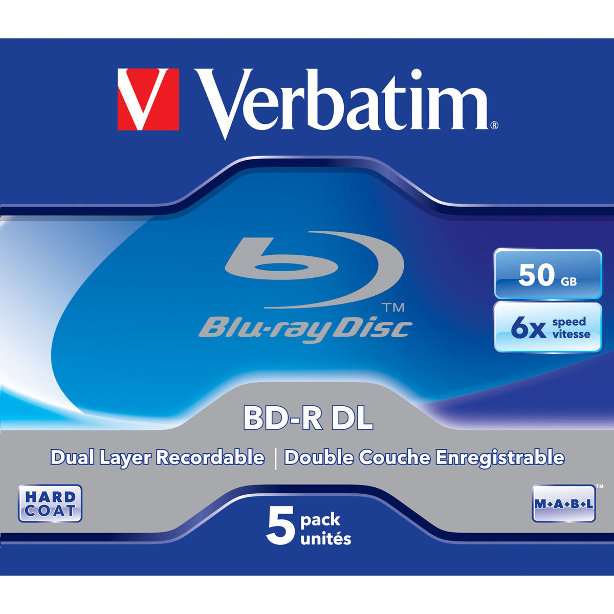 Verbatim BD-R DL 50GB 6x Blu-ray Disc
