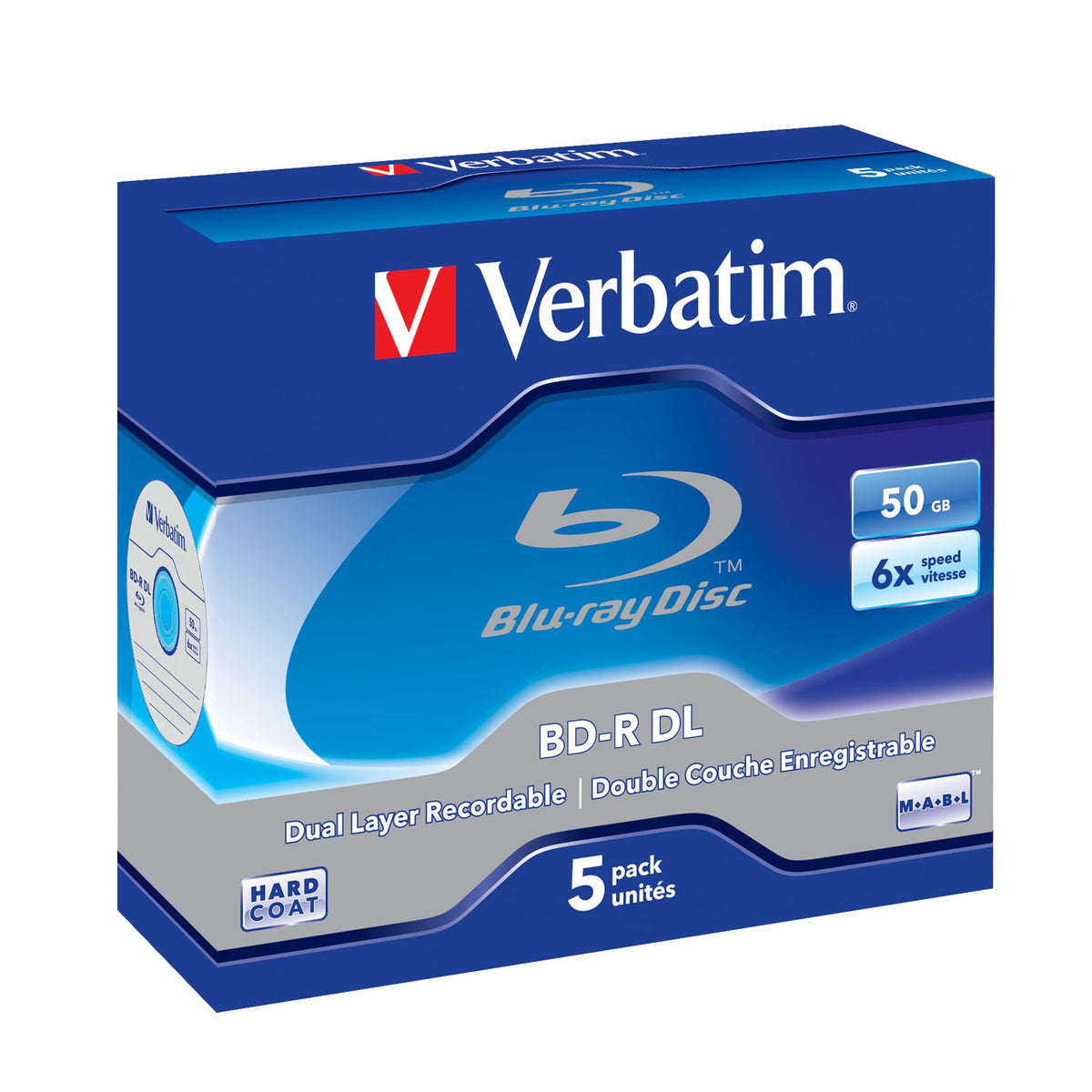 Verbatim BD-R DL 50GB 6x Blu-ray Disc