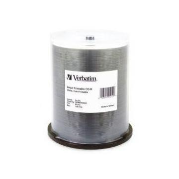 Verbatim CD-R 700MB 100PK White Wide InkJet 52X