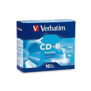 Verbatim CD-R 700MB 10PK Slim Case 52X