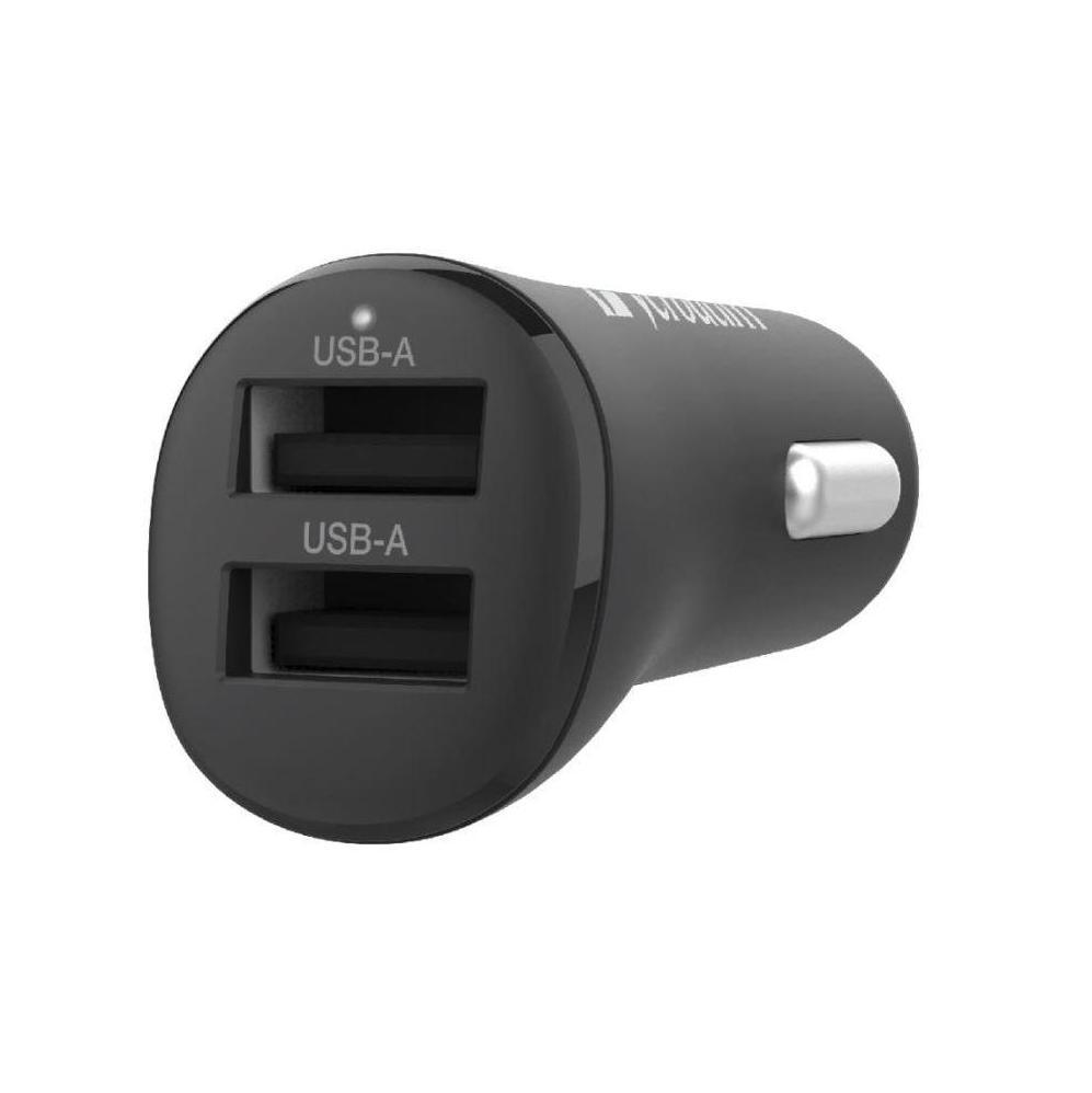 Verbatim Dual Port 3.4A Black Car Charger