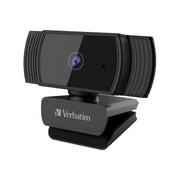 Verbatim Full HD 1080p Auto Focus Webcam Black