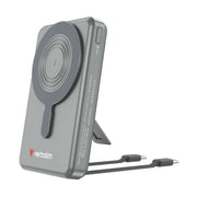 Verbatim Magnetic Wireless 10000mAh C+C Power Bank Display Grey