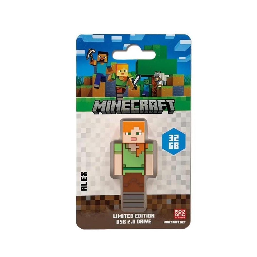 Verbatim Minecraft Alex 32GB USB Flash Drive Collectors Edition
