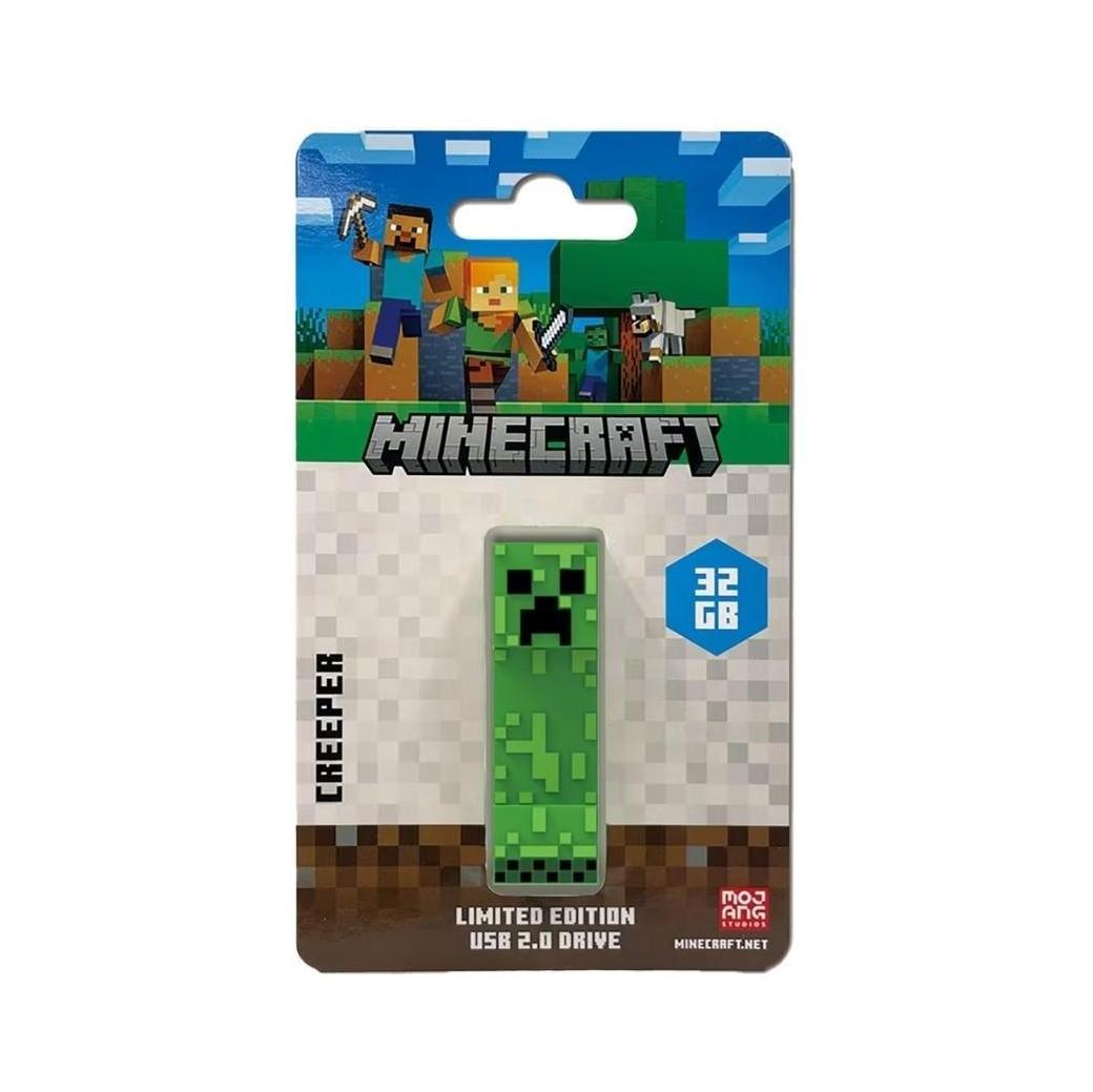 Verbatim Minecraft Creeper 32GB USB Flash Drive Collector's Edition