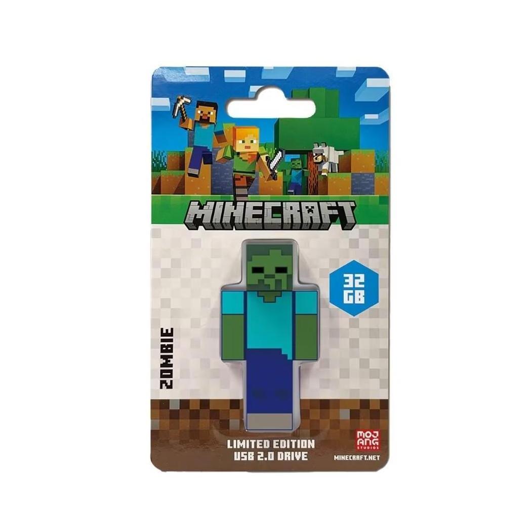 Verbatim Minecraft Zombie 32GB USB Flash Drive Collectors Edition