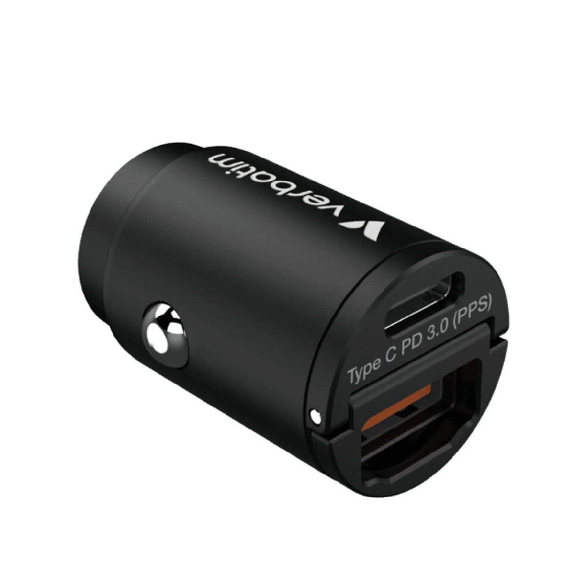 Verbatim Mini 33W Auto Adapter 1 USB-C Black