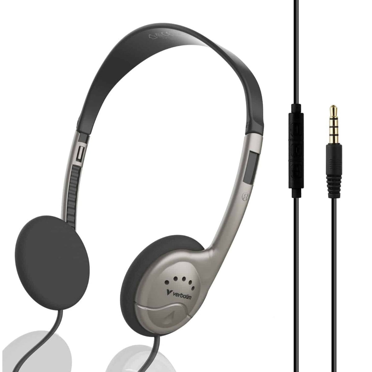 Verbatim Multimedia Headset Inline Mic