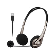 Verbatim Multimedia Headset with Boom Mic and Volume Control USB 3.0 Grey