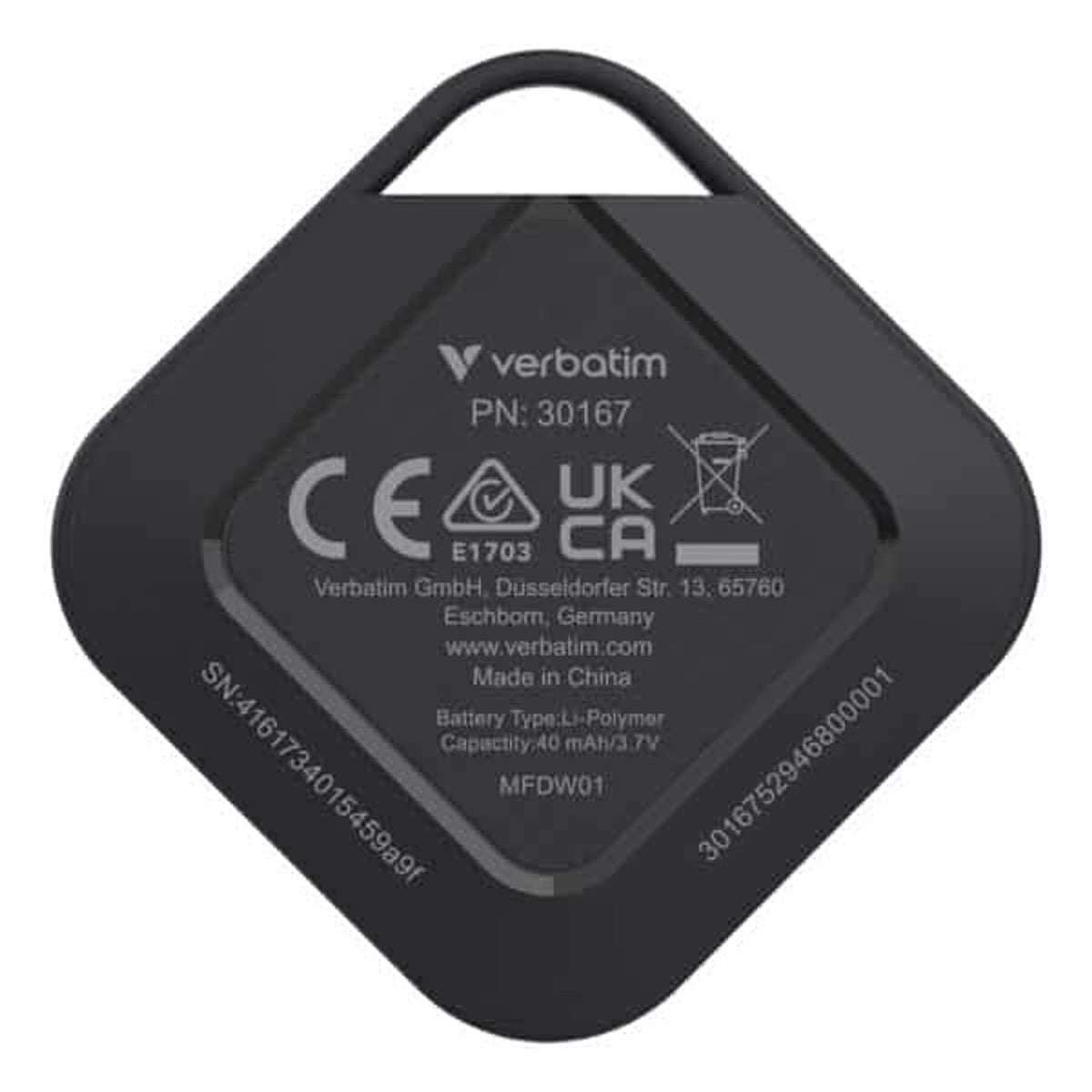 Verbatim My Finder Bluetooth Asset Tracker