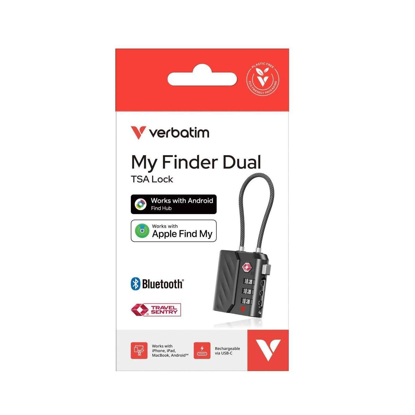 Verbatim My Finder Dual Channel TS Lock Black