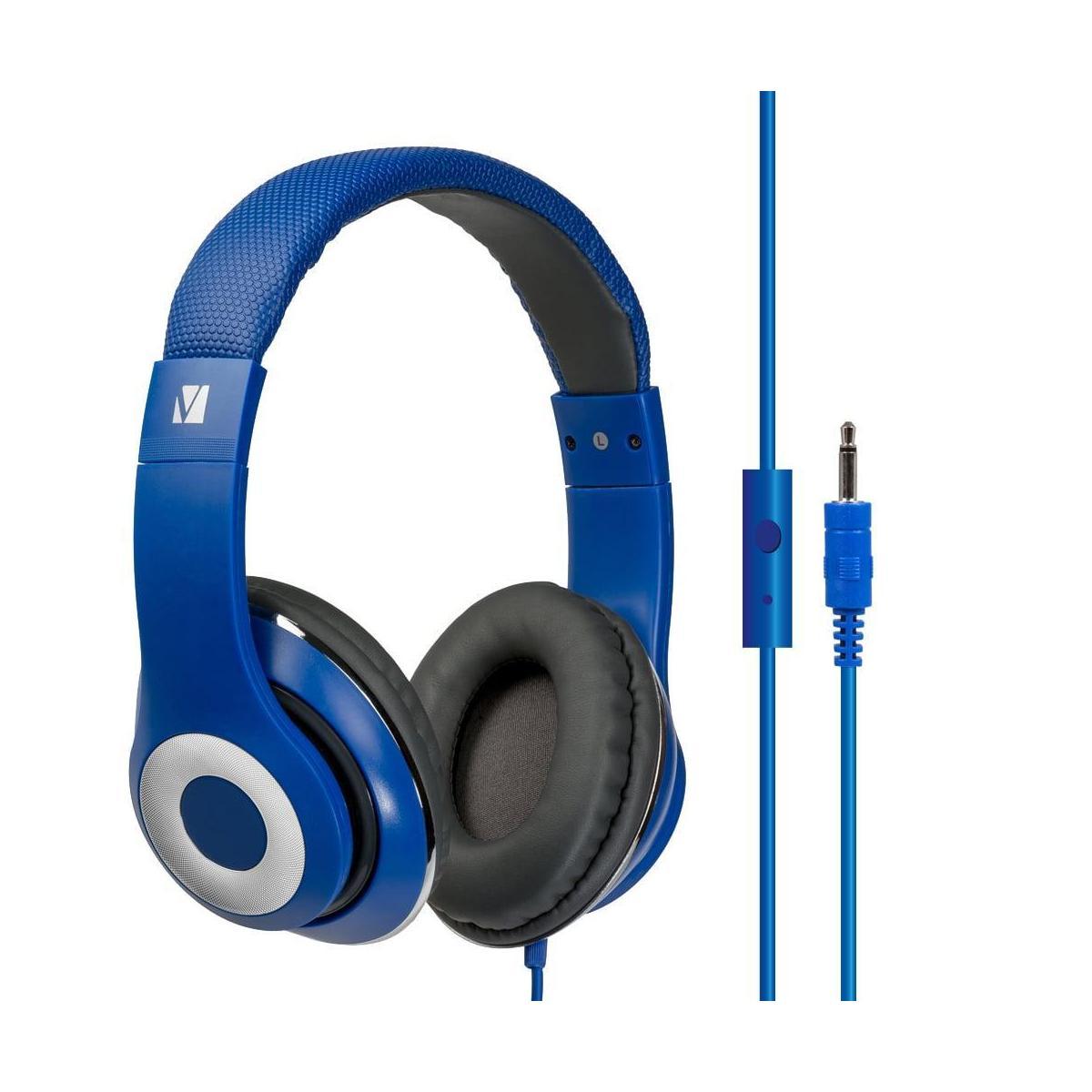 Verbatim Over-Ear Stereo Headphones 3.5mm Blue