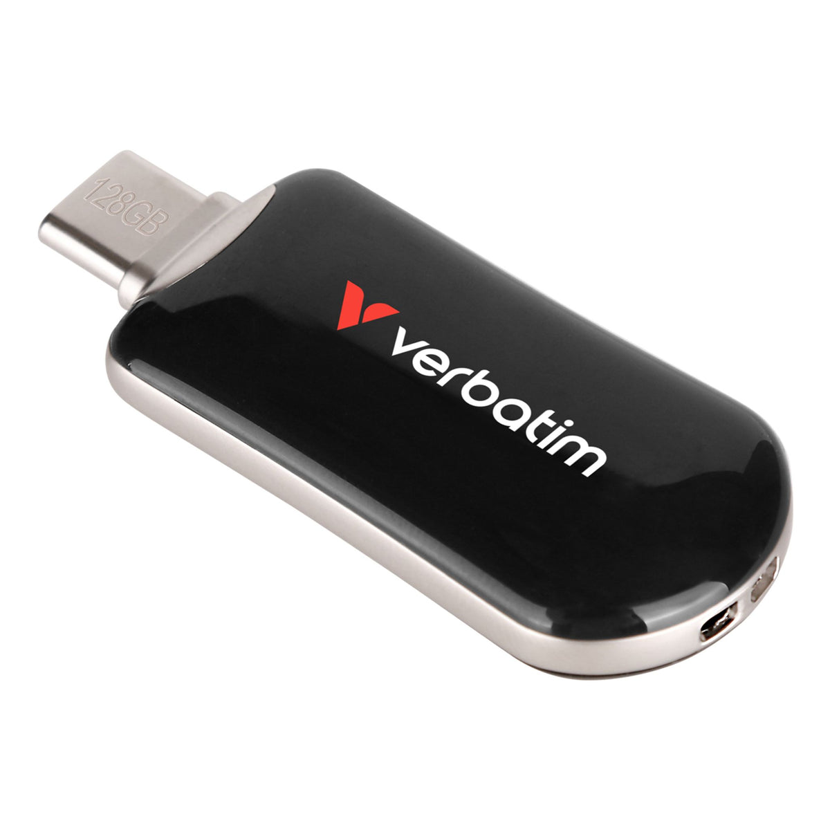 Verbatim Plectra 128GB USB 3.2 Type-C Flash Drive Black