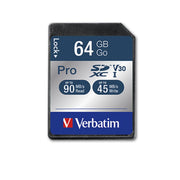 Verbatim Pro 64GB SDXC UHS-I Card